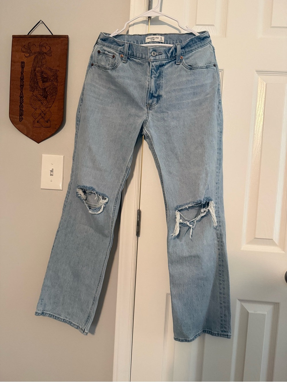 Abercrombie & Fitch Low rise baggy jeans